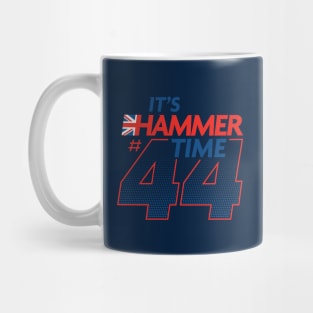 It's Hammer Time 44 - Red Blue Design Mug